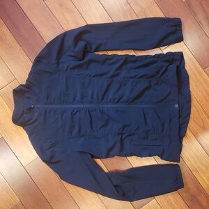 Velocity black lightweight athletic jacket Women's full zip